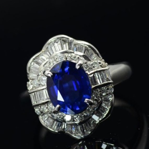 Nature Blue Sapphire Ring