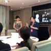 Small sharing lecture at Hong Kong AIA insurance.
